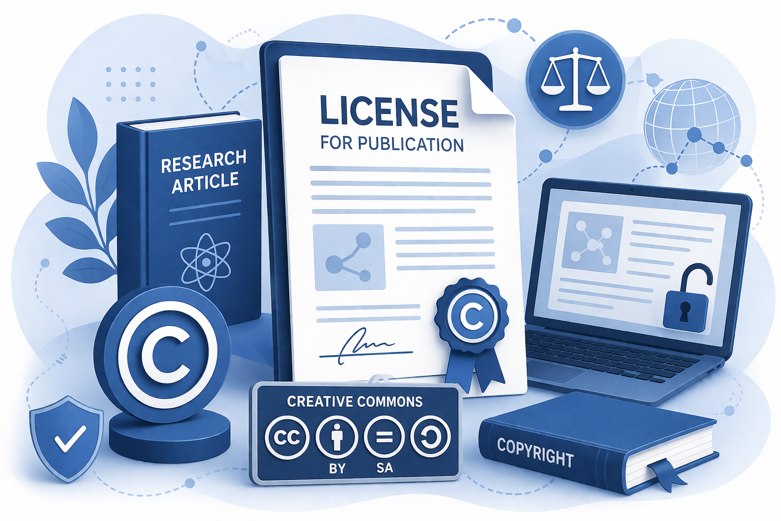 Type of Licensing for the Use of Copyrighted Materials